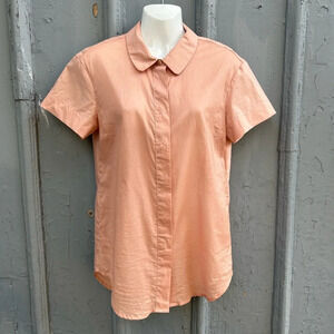 Chloé Pink Button down  light Blouse, size 6